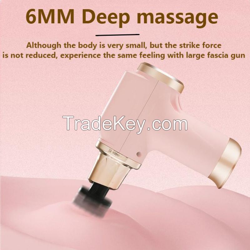 Chubby fascia gun-New Arrival 24V Deep Tissue Massage Gun Professional Sport Relaxation Percussion Muscle Massage Gun Fascia Gun