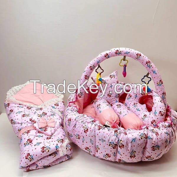 Baby Round Bed Set