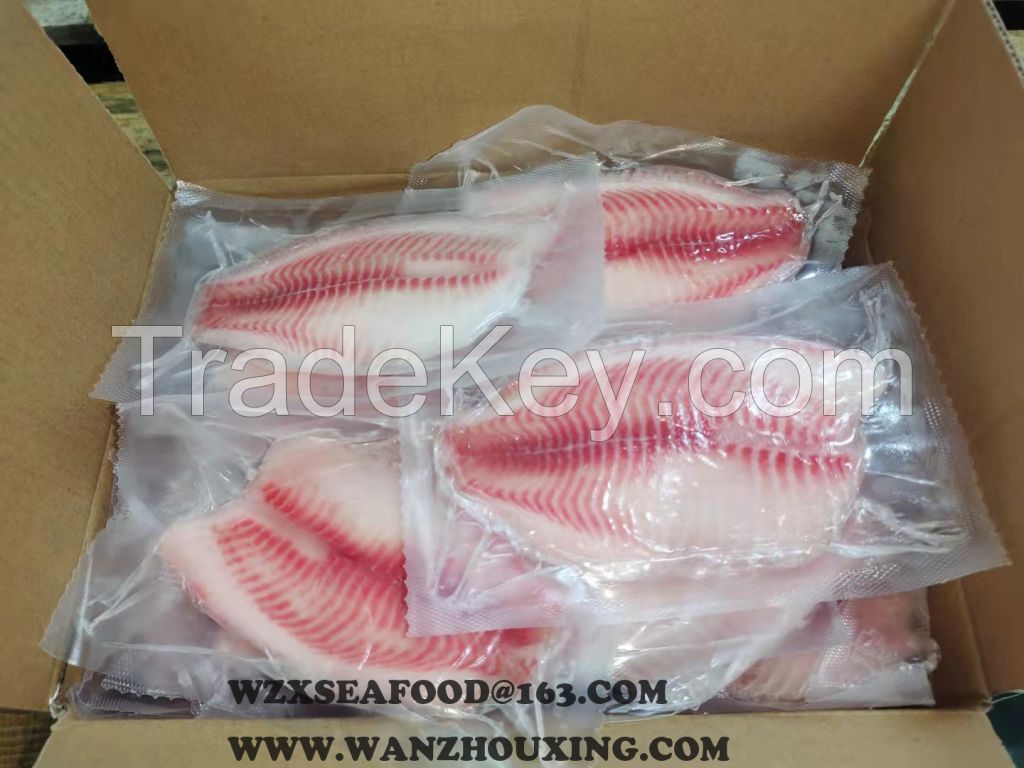 High Quality Frozen Tilapia  Fillet Orechromis Niloticus