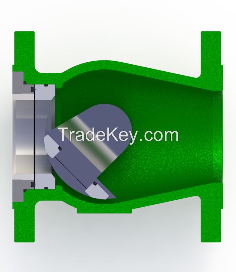 C-type ceramic ball valve