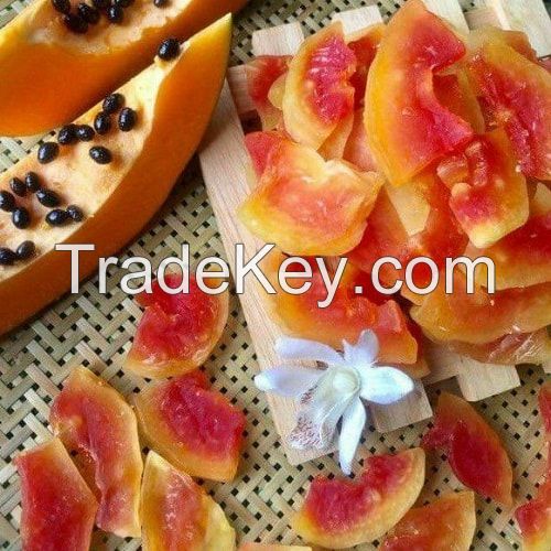Outstanding Quality Dried Papaya Slices - Viet Nam