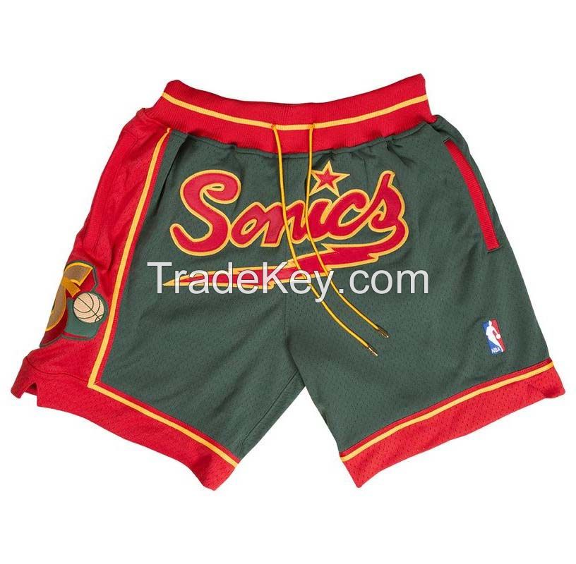 Custom design sublimation basketball shorts