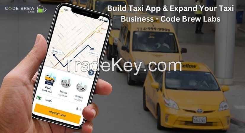 On-Demand Taxi App Development Solutions - Code Brew Labs