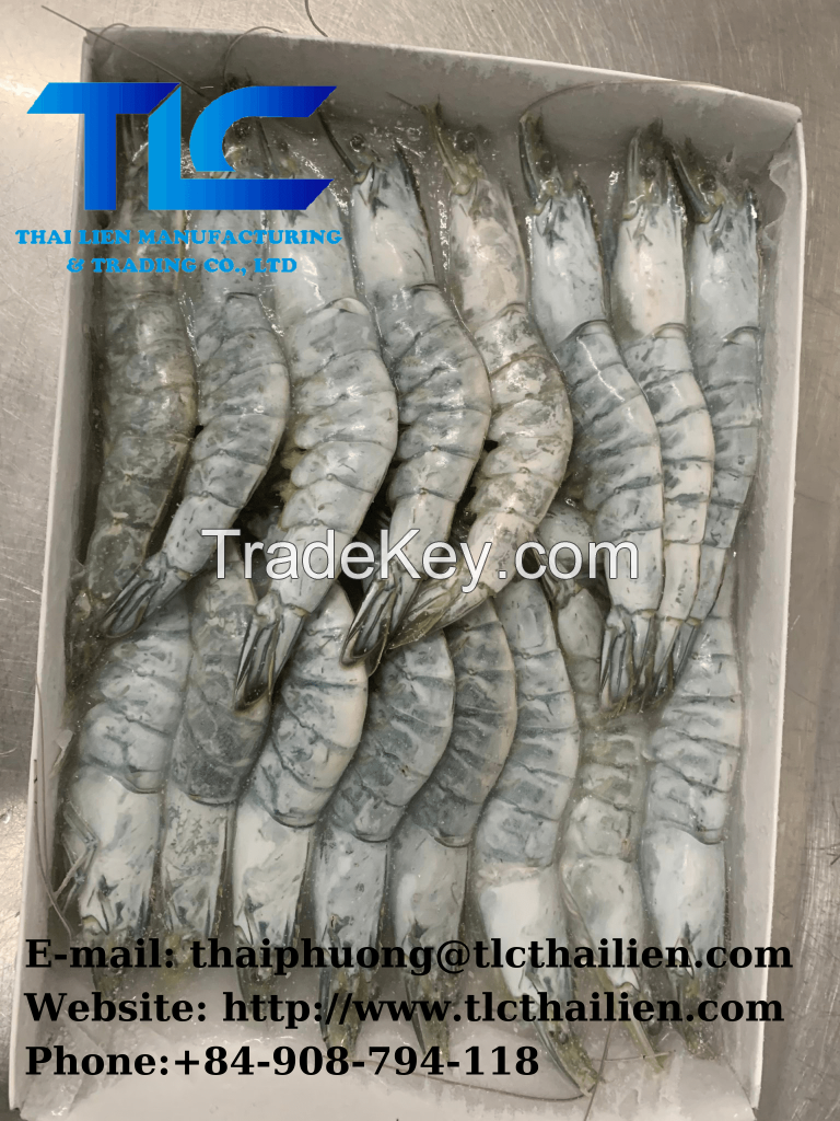 Black Tiger Shrimp (THAI LIEN COMPANY, Ms.Fiona: +84.908.794.118 )