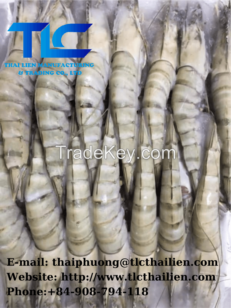 Black Tiger Shrimp (THAI LIEN COMPANY, Ms.Fiona: +84.908.794.118 )