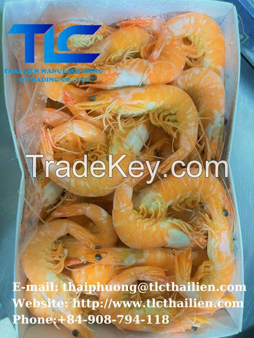 Cooked Vannamei Shrimp HOSO (THAI LIEN COMPANY, Ms. Fiona : +84.908.794.118 )