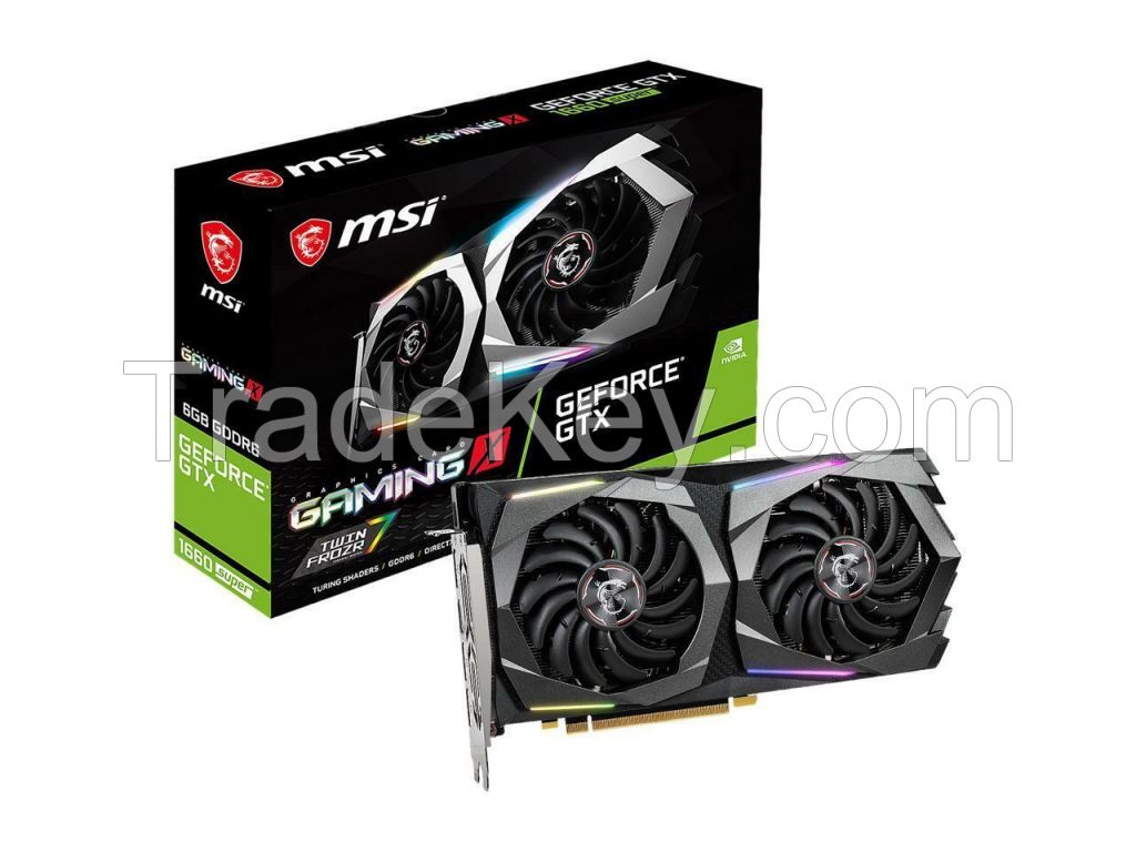 MSI NVIDIA GeForce GTX 1660 Super 6GB GDDR6 Graphics Card GAMING X