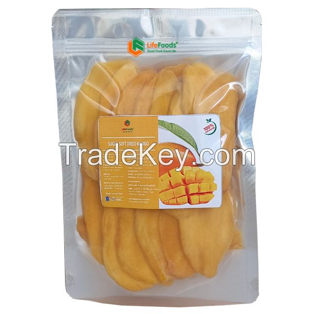 Competitive fruit drying Soft Dried Mango Lifefoods from Vietnam