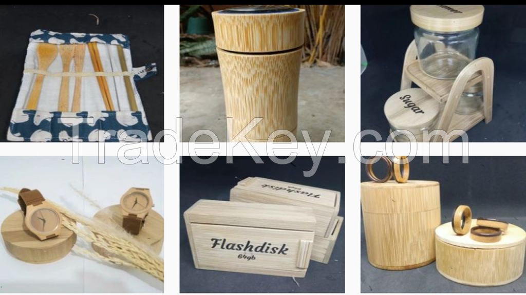 Handycrafts from bamboo