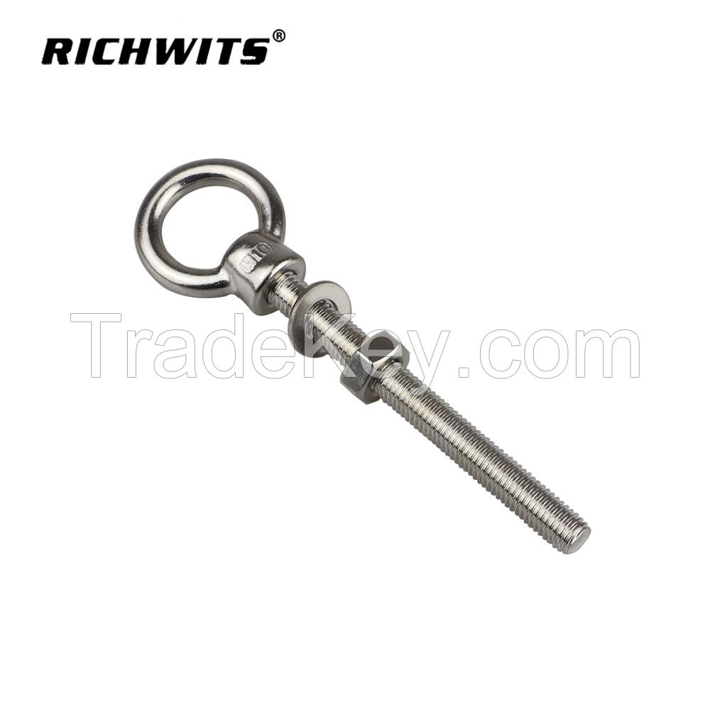 stainless steel rigging hardware contruction  hardware eye bolts and nuts