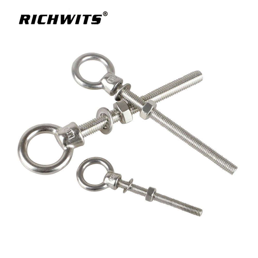stainless steel rigging hardware contruction  hardware eye bolts and nuts