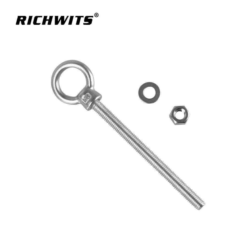 stainless steel rigging hardware contruction  hardware eye bolts and nuts