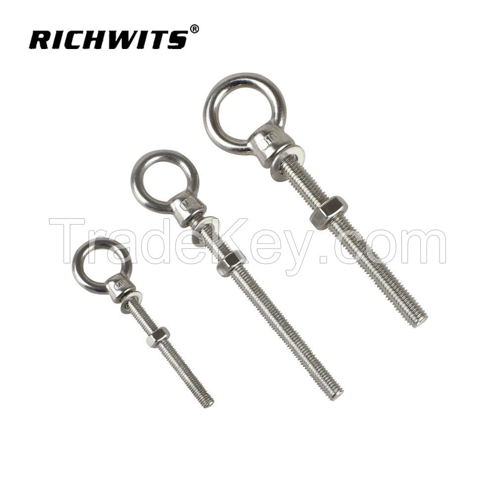 stainless steel rigging hardware contruction  hardware eye bolts and nuts