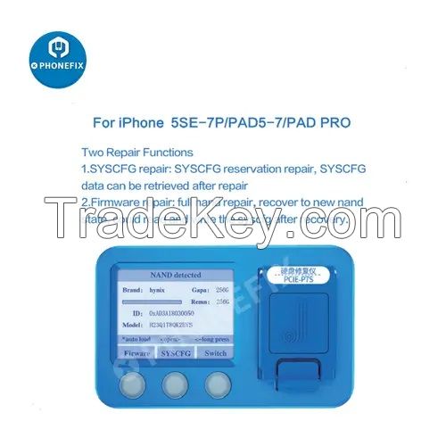 JC P7S BGA70 Repair Instrument Nand Programmer For iPhone iPad