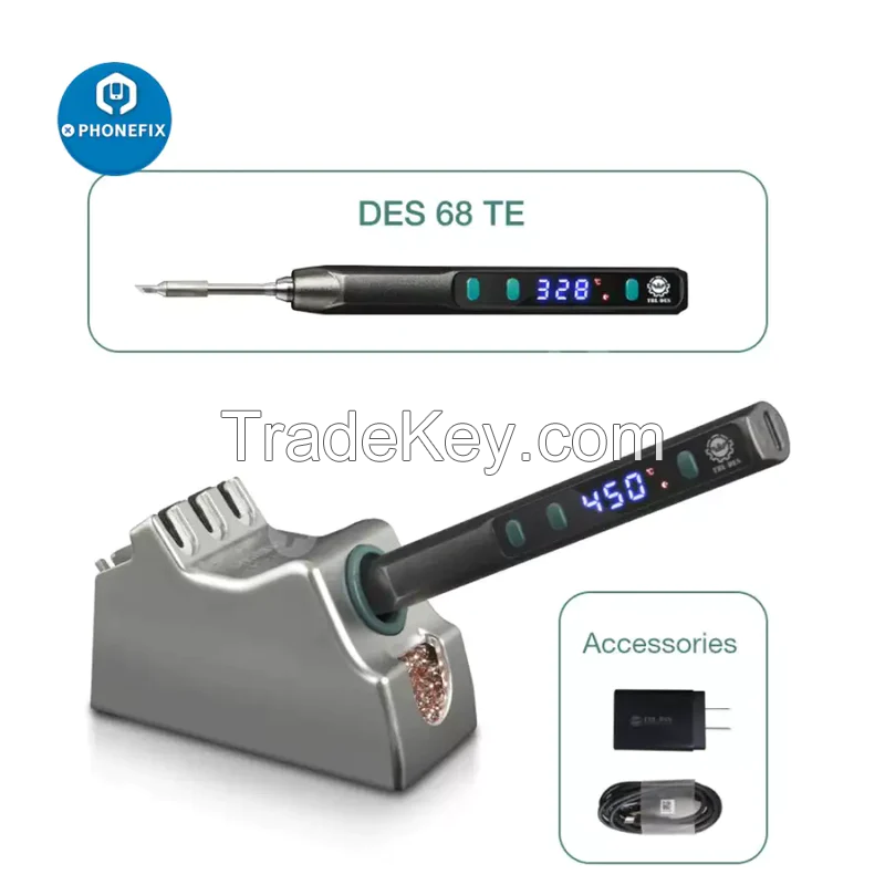 DES 68 TE TF TH Mini Nano Soldering Station Digital Welding Tool