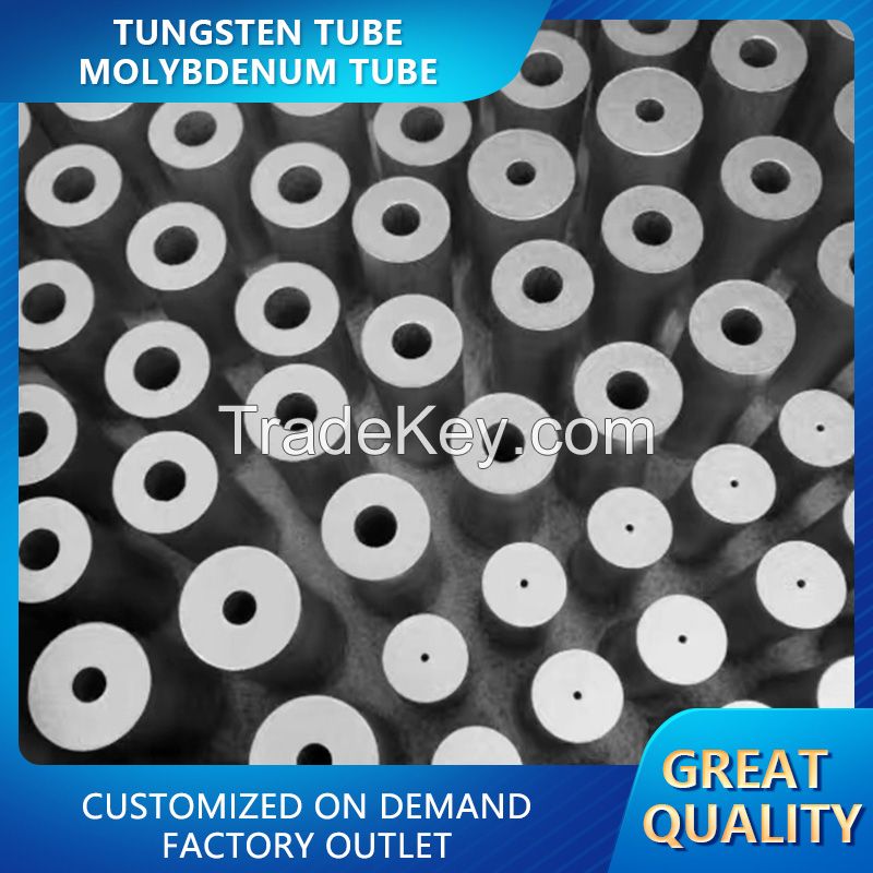 99.95% Polished High Precisely Custom production Factory direct sales of hard tungsten tube, molybdenum tube