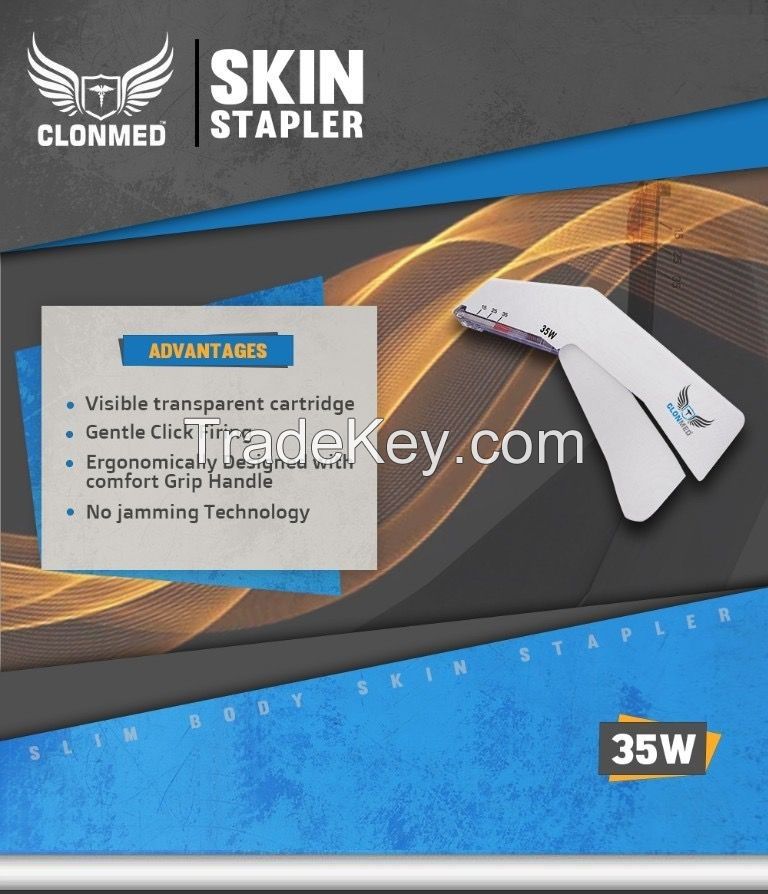 Clonmed Disposable Slim Body Skin Stapler 35W (Box of 10)