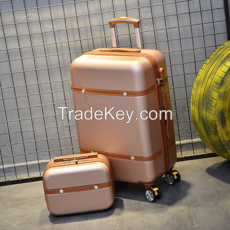 Wholesale Luggage Sets Vintage Hard High Quality Abs+pc 14+20/22/24/26 Travel Trolley Suitcase Luggage Sets