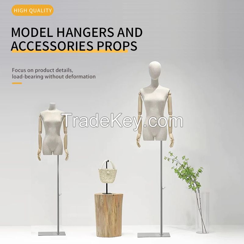 Adjustable dress model stand realistic display of the full body plastic removable mannequin Model hanger and accessories/Support batch purchase/Place an order and contact the email for consultation