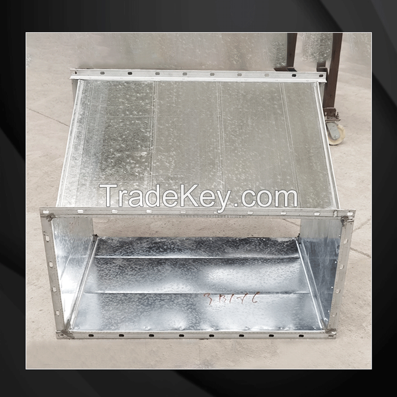 Chuan Kaihong-rectangular Silencer Duct For Air Conditioning Exhaust Pipes Galvanize Steel Ventilation Air Duct Reducer Tube/can Be Customized/price Is For Reference Only