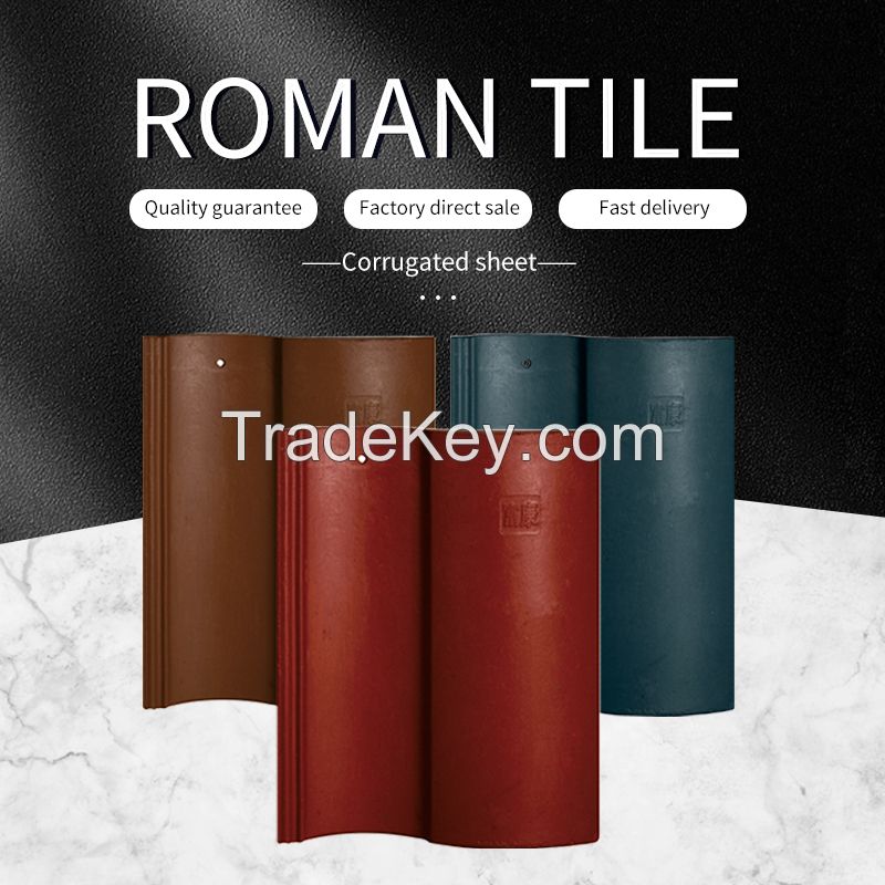 Zhongsheng Fukang-Roman Type Stone Chips Coated Metal Alu-Zinc Roof Tile/Customized/Prices are for reference only/Contact customer service before placing an order