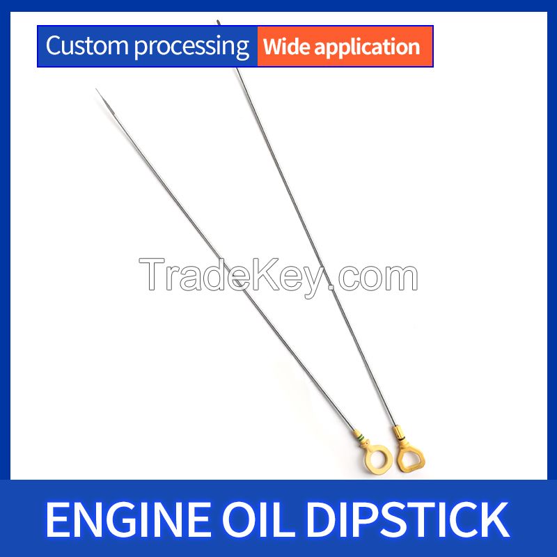 Automotive accessories and other automotive engine oil dipsticks are made of annealed steel strips with handles (for customized products please contact customer service)