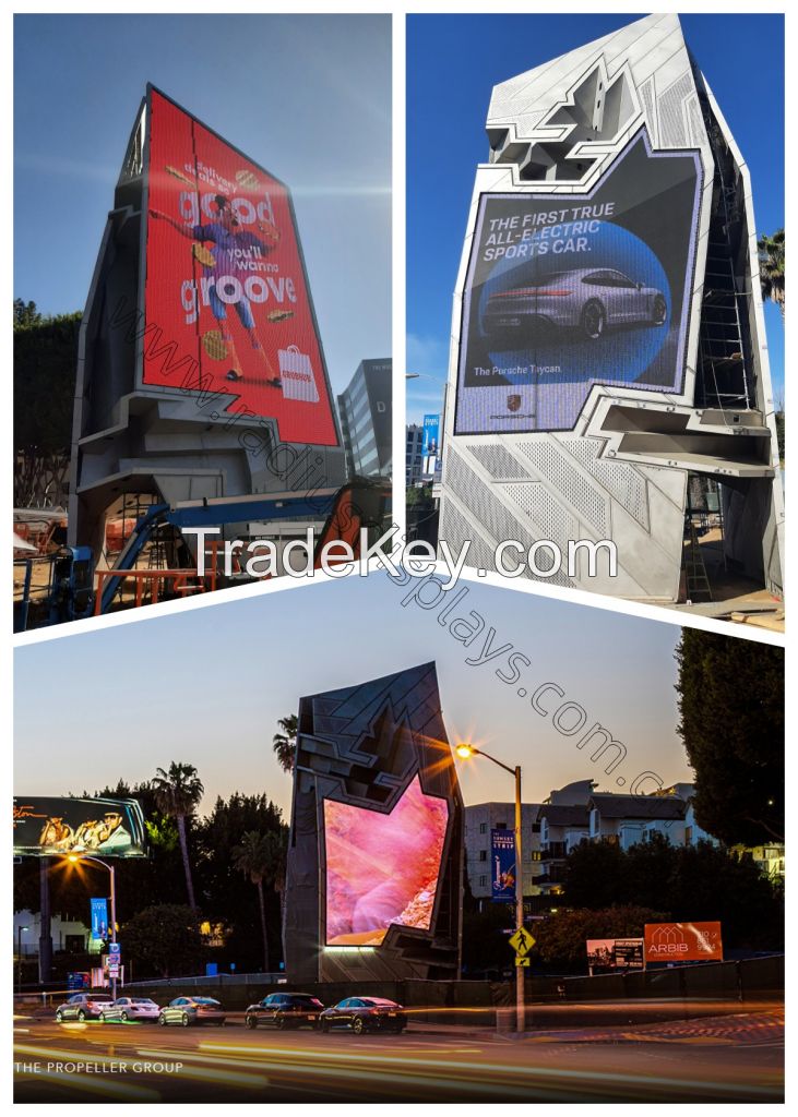 P6 Outdoor Full Color Led Sign Panel Screen Video Wall Commercial Adve