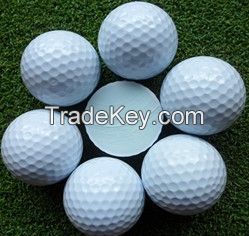 2-piece glow in dark LED golf ball for night use