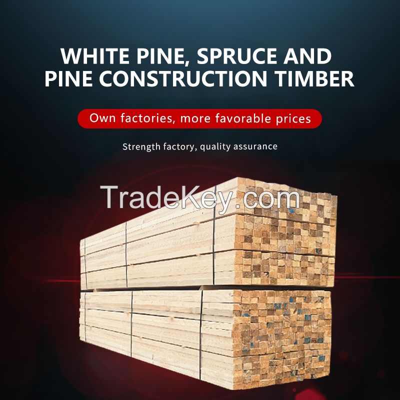 White spruce pine wood building materials .Ordering products can be contacted by mail.