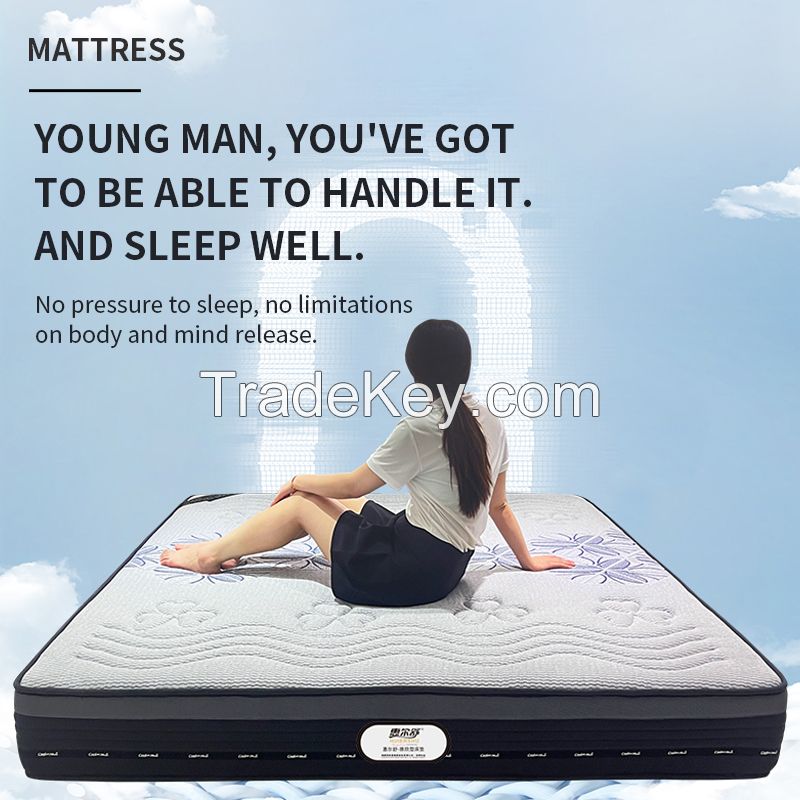 Zhenhui Huier Shuyajia type mattress whole net spring hotel household dormitory mat double mattress manufacturers direct sales