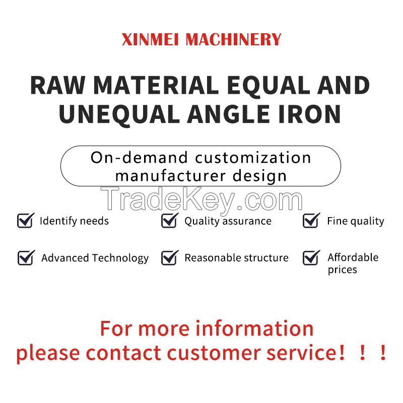 Raw materials such as angle iron, unequal angle iron, customized angle iron support, iron tower, angle iron column, etc. Welcome to consult