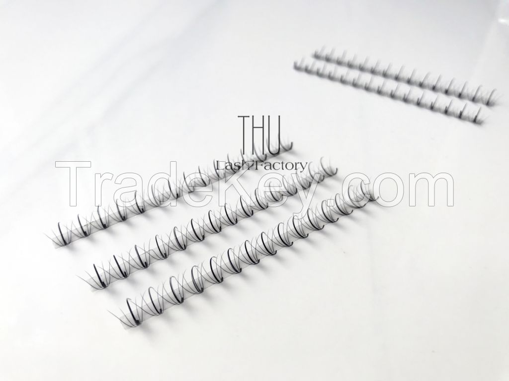 Premade fans 3D to 20D eyelashes extensions | 0.07 | 1000 fans (Loose)