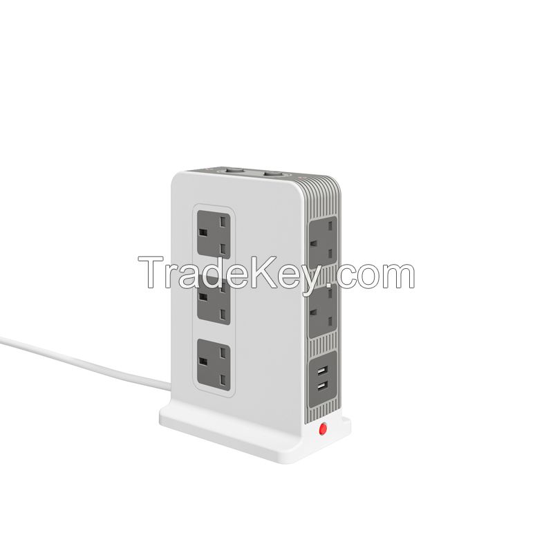 Jeostorm power tower socket 11 sockets 2 USB