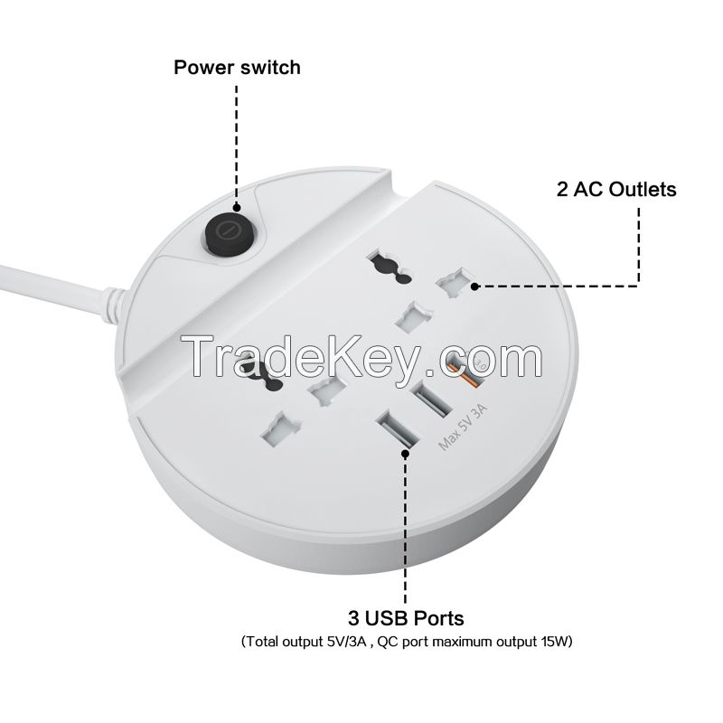 Jeostorm 2 AC round socket with holder