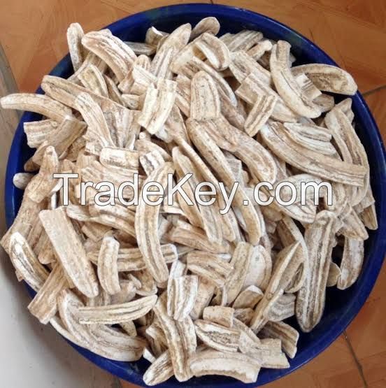 Dried unripe plantain