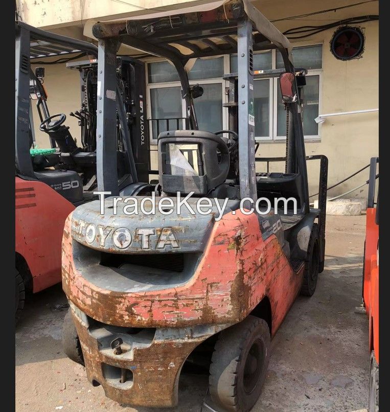 2ton Used Forklift 8fdn20 Used Diesel Forklift Japan Original