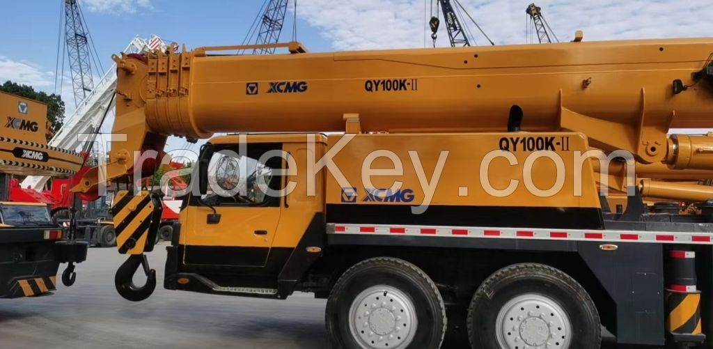 100ton XCMG Chinese used mobile crane for sale