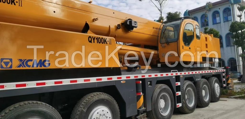 100ton XCMG Chinese used mobile crane for sale