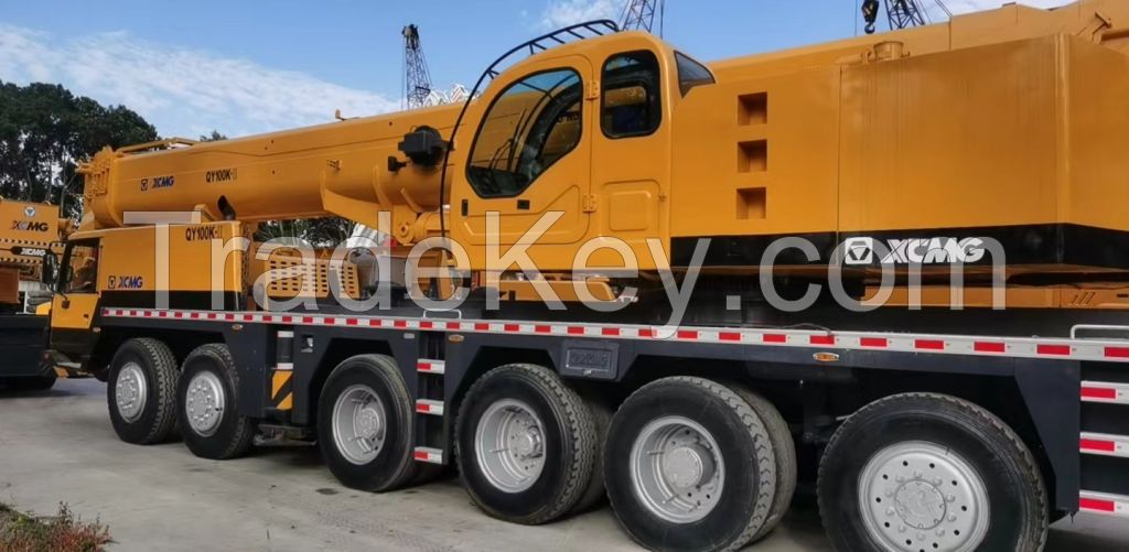 100ton XCMG Chinese used mobile crane for sale
