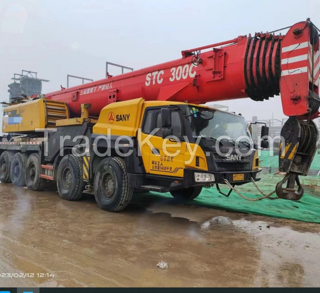 100ton Sany Used truck crane Sany STC1000S used mobile crane For sale
