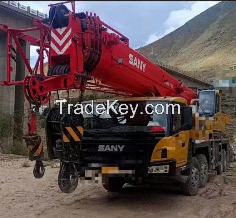 New Model 2023 Sany 50ton STC500C5-8 used mobile crane         