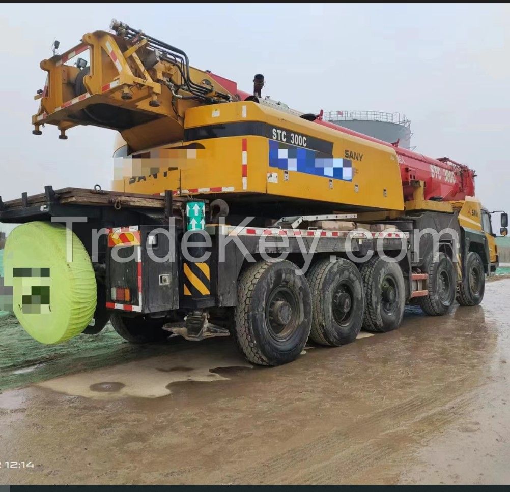 100ton Sany Used truck crane Sany STC1000S used mobile crane For sale