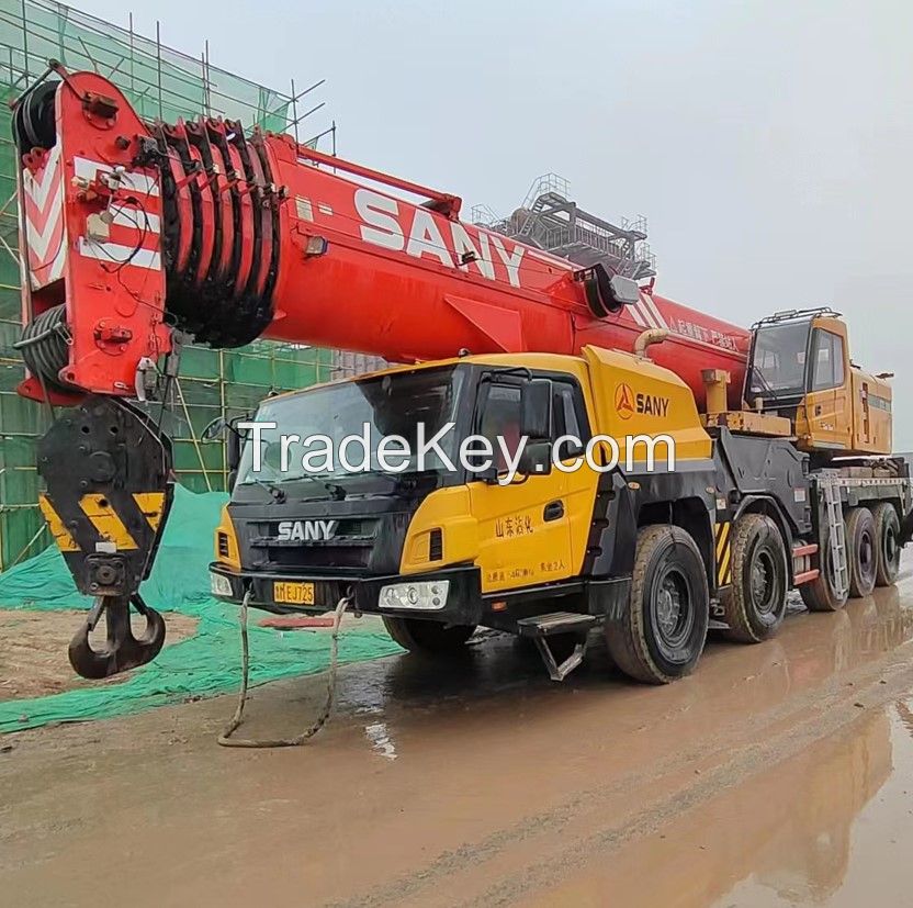 High model Sany STC1000S used 100ton truck crane