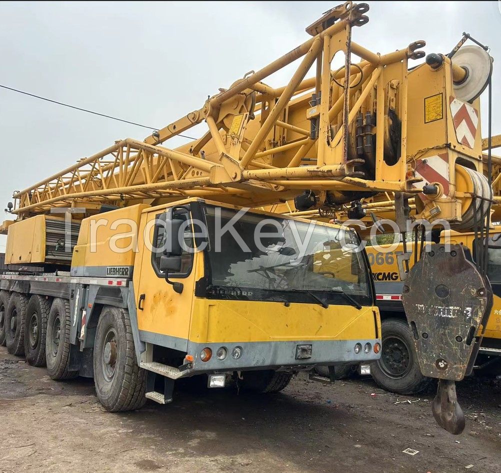 100Ton used truck crane Germany LTM1100-5.1 used Germany crane nice condition