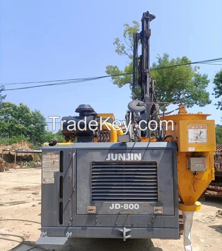JUNJIN Drilling machine made in Korea JD-800 used drilling rig used machine for sale 