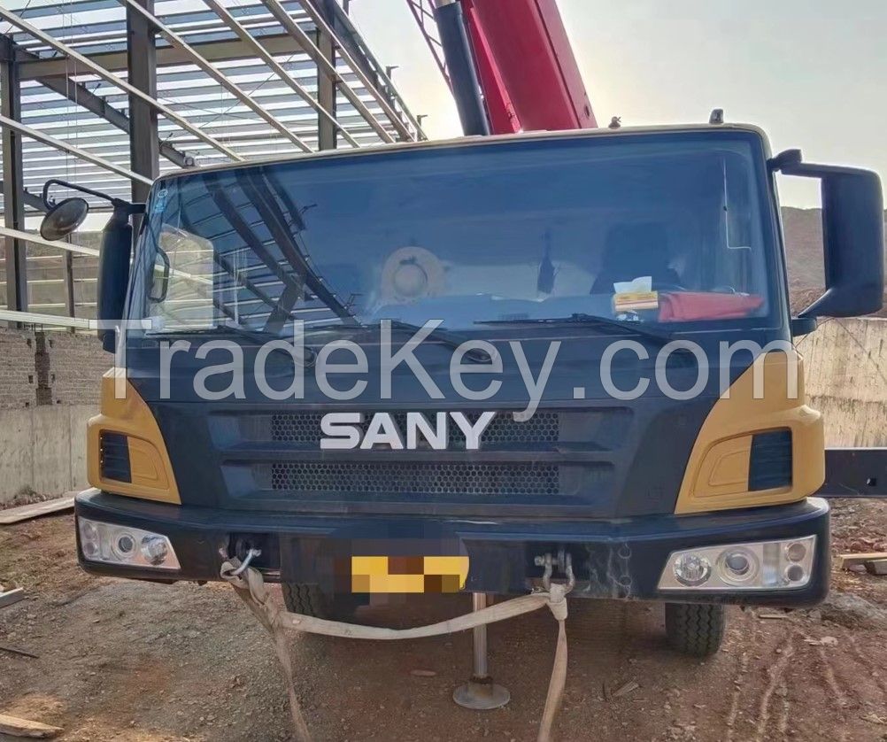 High quality Top model Sany 50Ton truck crane STC500E5 Used mobile crane