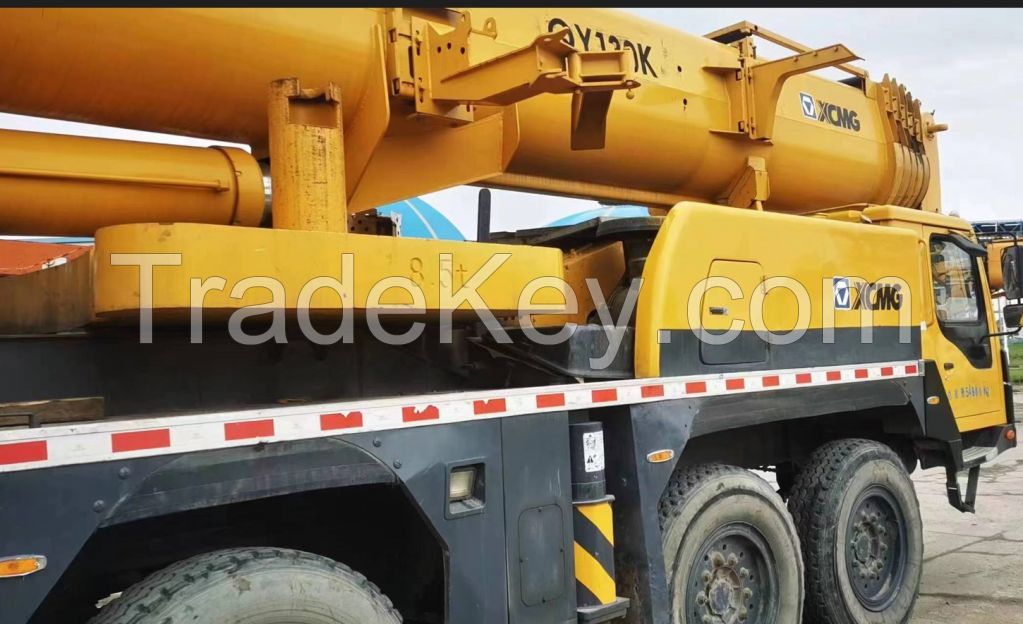 110ton X-CMG used truck crane QY110K used mobile crane for sale