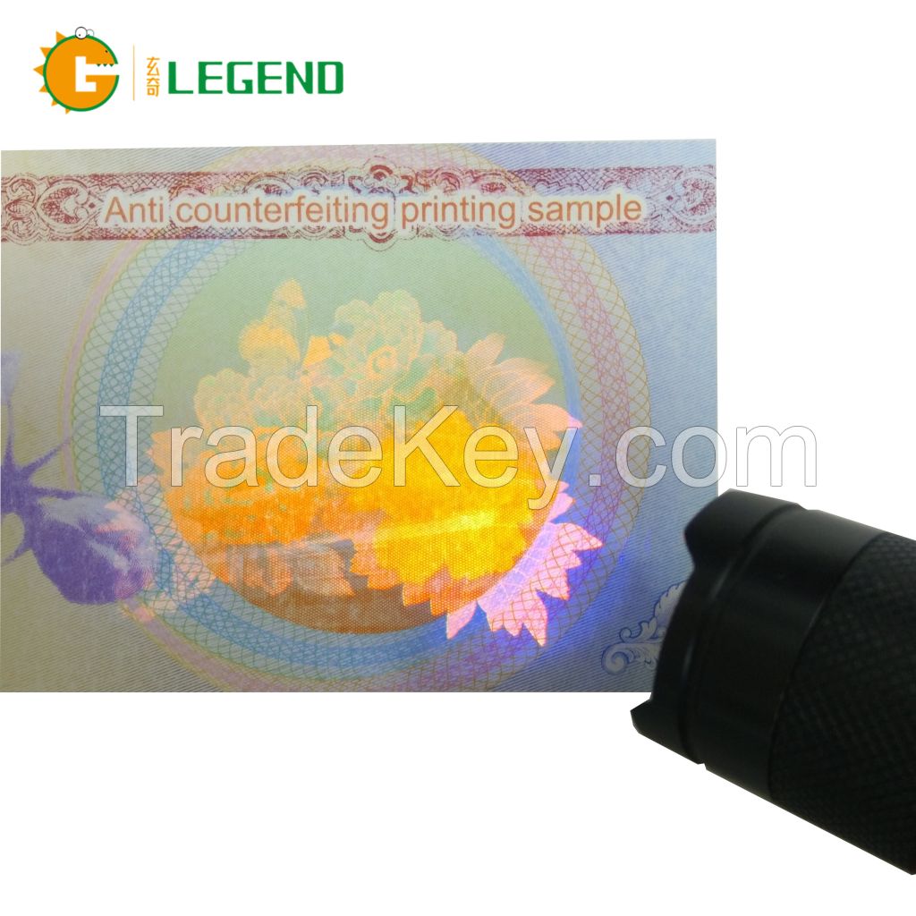 GDLEGEND brand new product visible under UV light offset screen printing fluorescent colorful ink security ink UV invisible ink