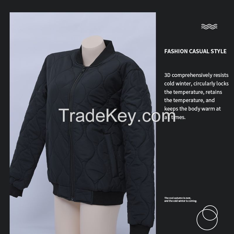 Men's black cotton-padded jacket coat 500 pieces set.Ordering products can be contacted by mail.