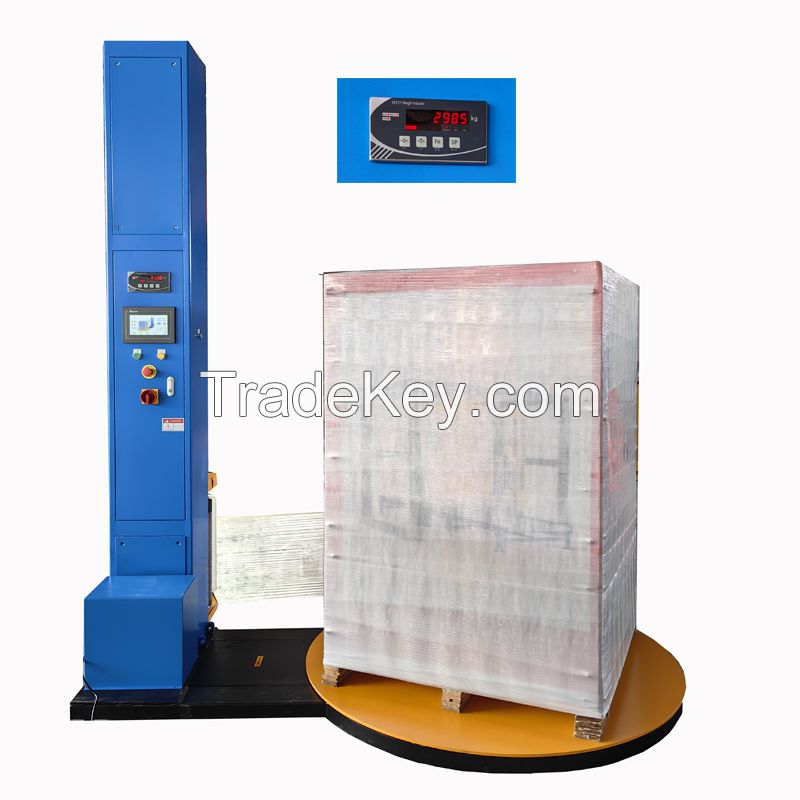 Pallet wrapper with Scale, Stretch Wrapping Machine for Pallets